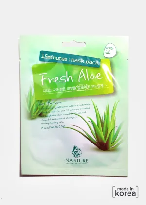 15-Minute Facial Mask - Fresh Aloe