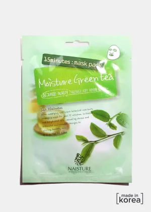 15-Minute Facial Mask - Moisture Green Tea