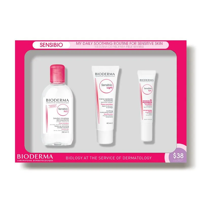 Bioderma Sensibio Soothing Routine Kit