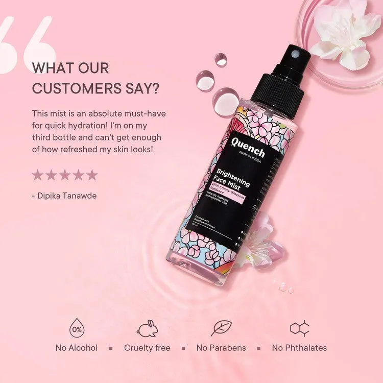 Brightening Face Mist Toner with Cherry Blossom Radiance - 100 ML