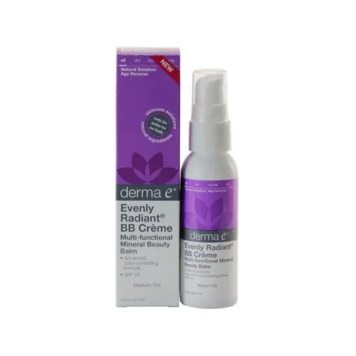 Derma E Radiant Beauty Cream - Medium - 2 Fl Oz