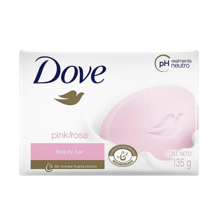 Dove Pink Rosa Soap 135g × 6 Pcs