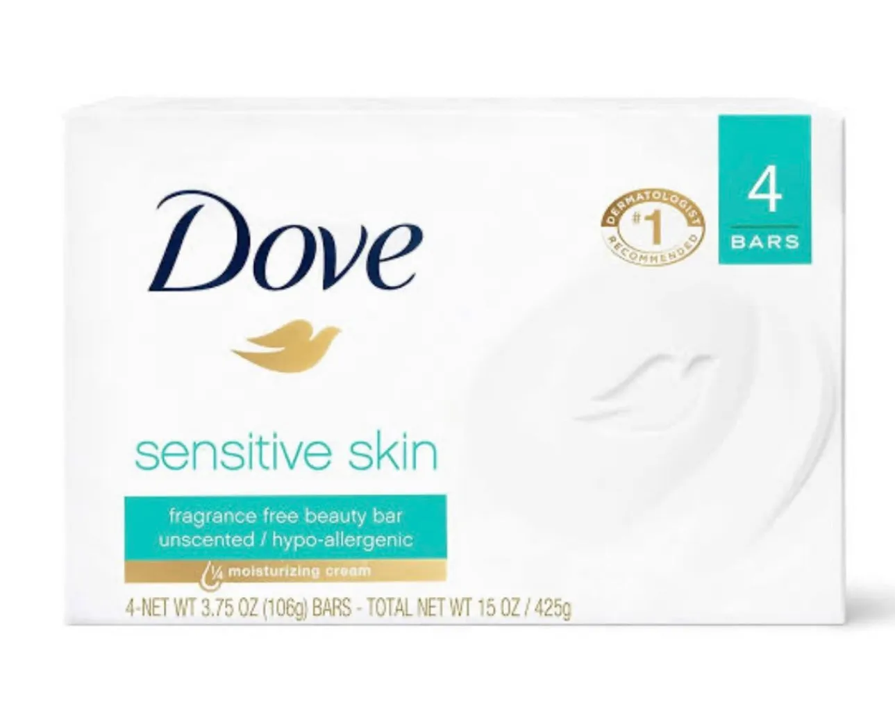 Dove Sensitive Skin Bar Soap