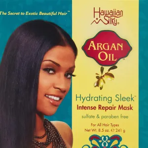 Hawaiian Silky Argan Oil  Hydrating Sleek Intense Repair Mask 241g