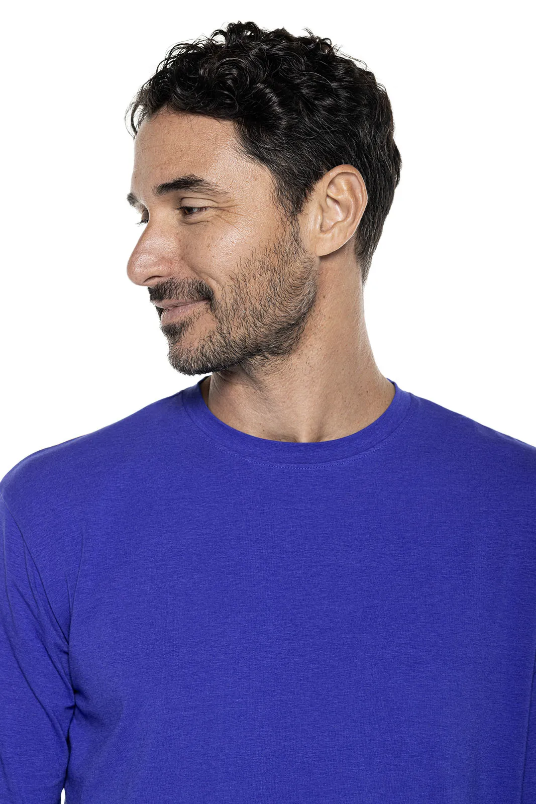 Men's Morada Everyday Long Sleeve T-Shirt  |  Baja Blue