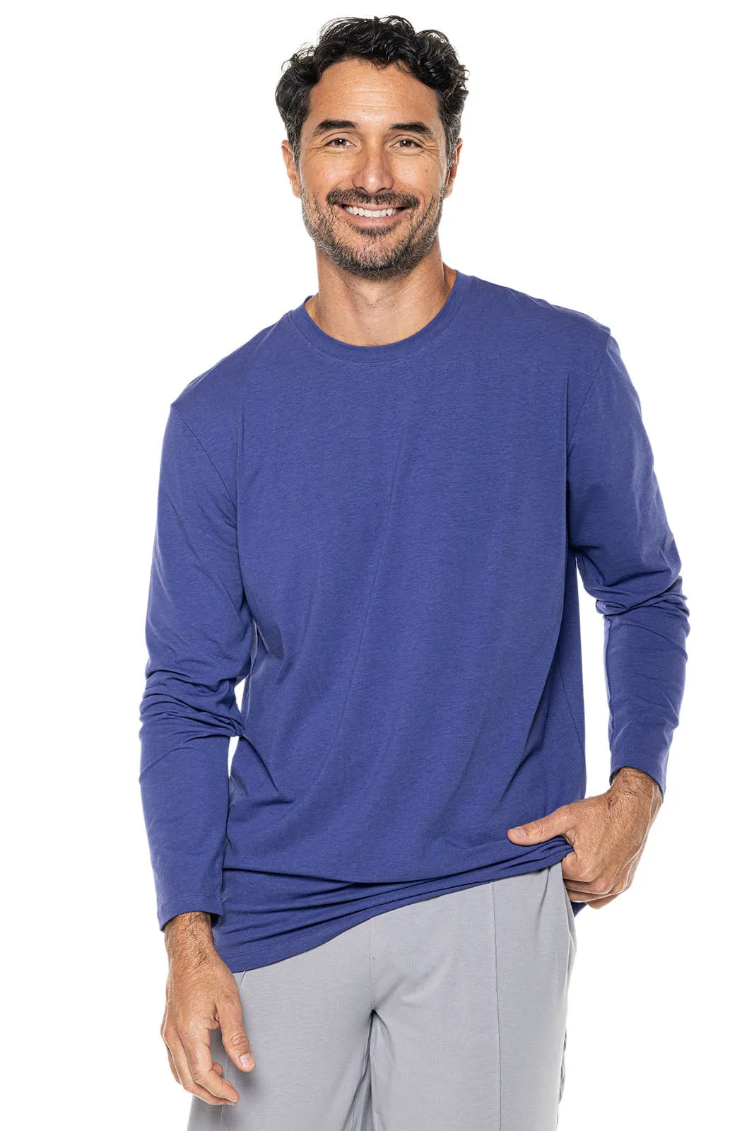 Men's Morada Everyday Long Sleeve T-Shirt  |  Future Dusk