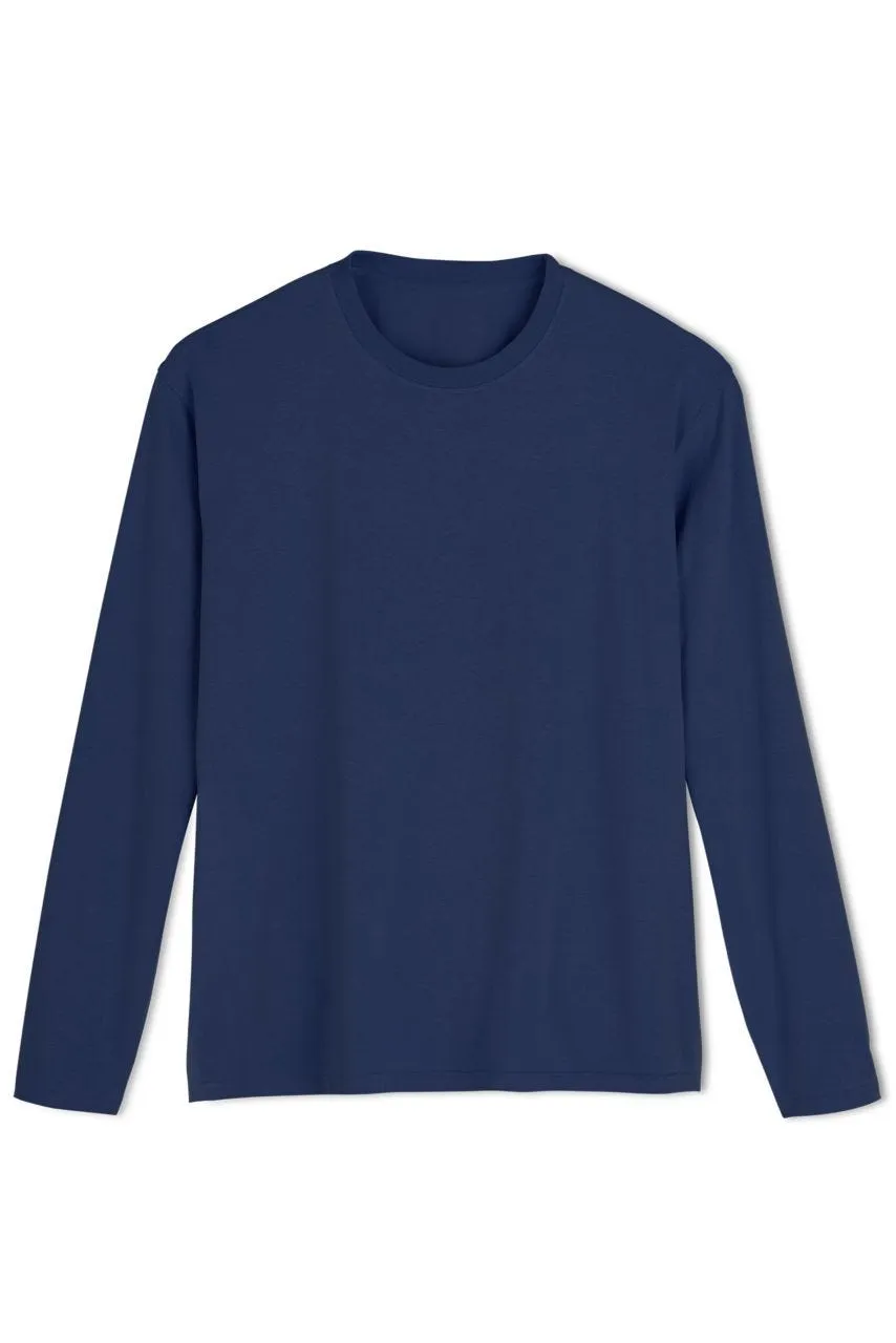 Men's Morada Everyday Long Sleeve T-Shirt  |  Navy