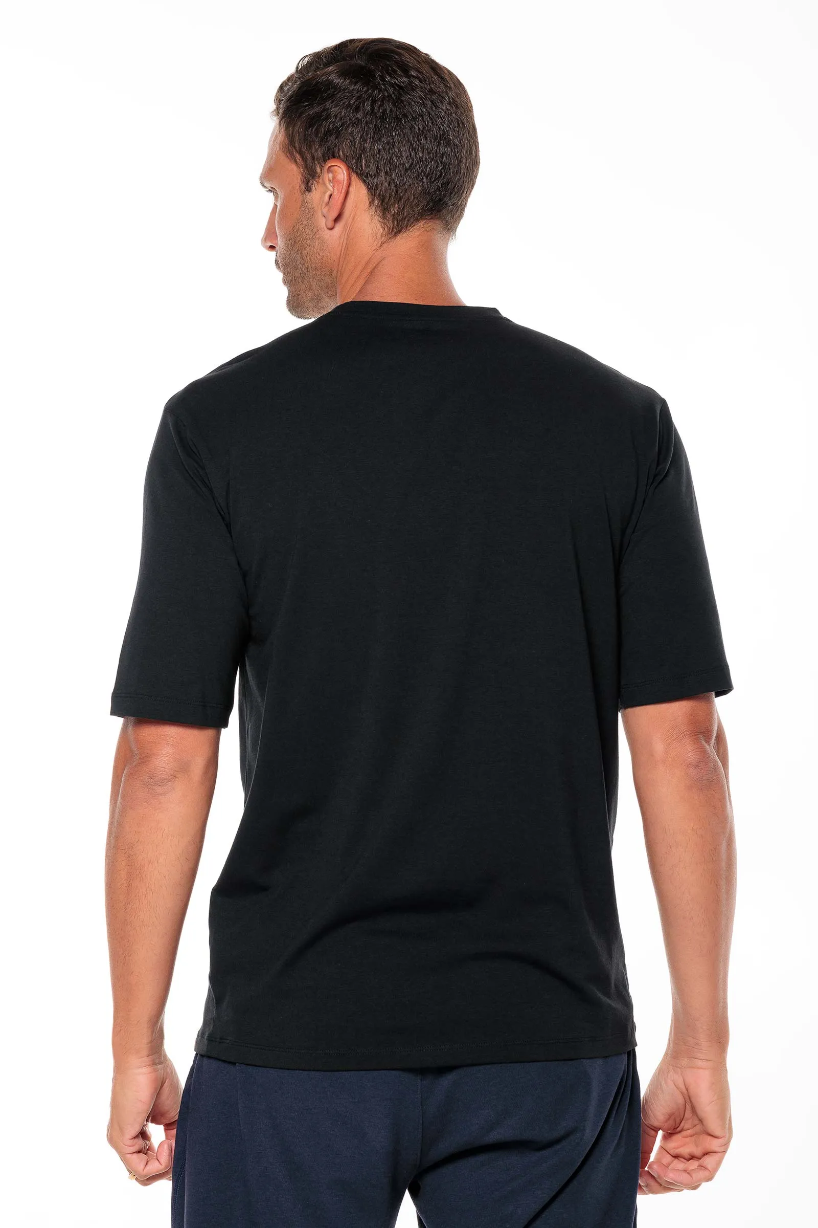 Men's Morada Everyday Short Sleeve T-Shirt | Black