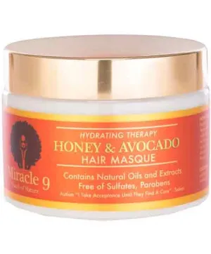 Miracle 9 Hydrating Therapy Honey And Avocado Hair Masque