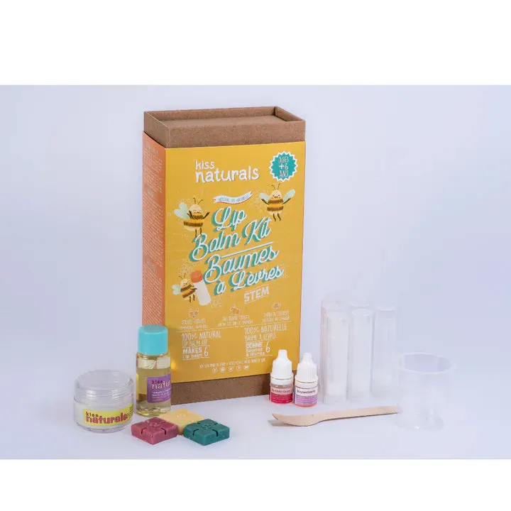 NEW Kiss Naturals DIY Lip Balm Kit for Kids