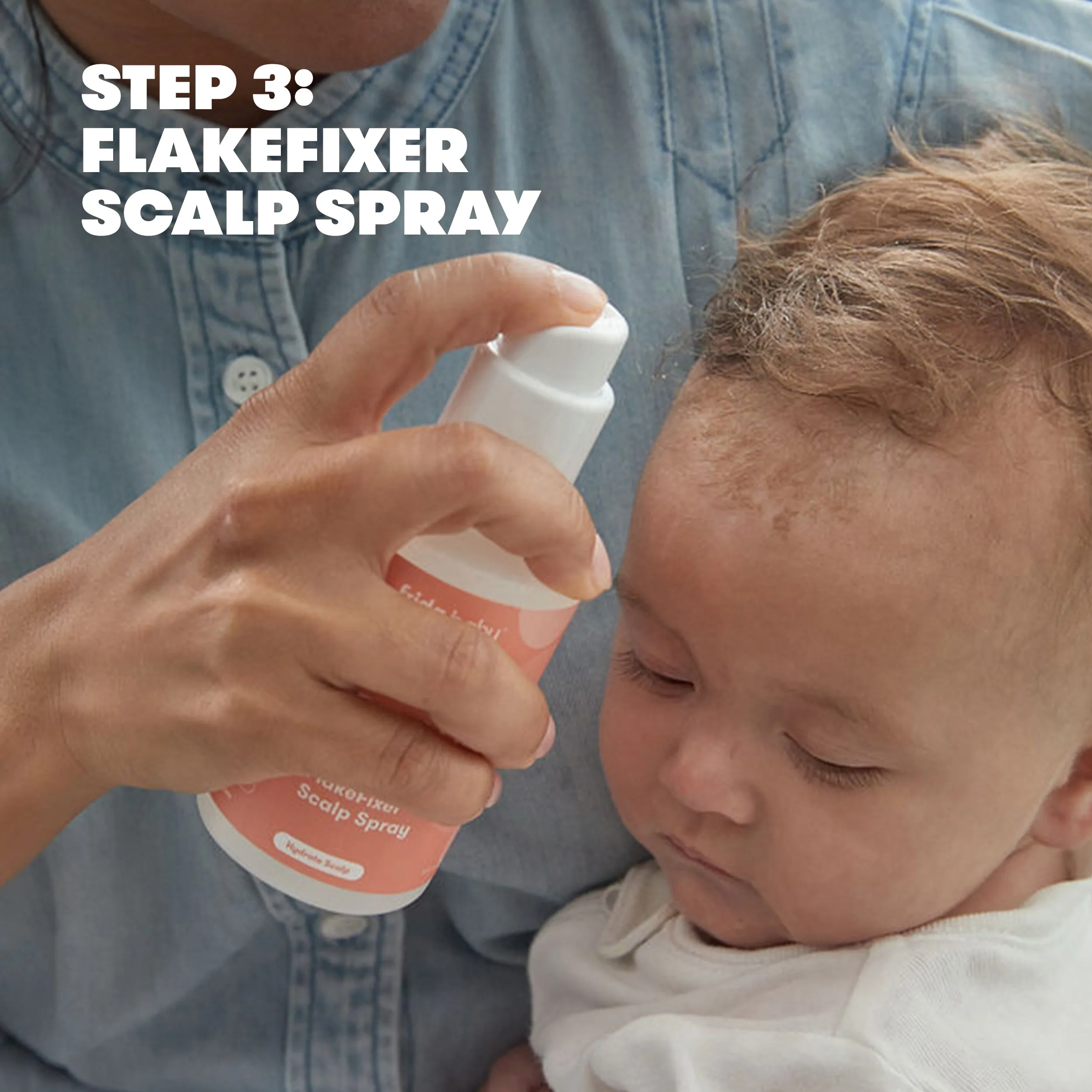 Oh Cr*p! Cradle Cap Flake Fixer Scalp Spray   Scalp Mask Duo