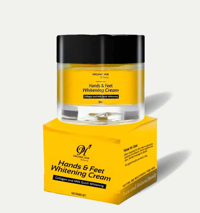 Organic Hub Hands & Feet Whitening Cream