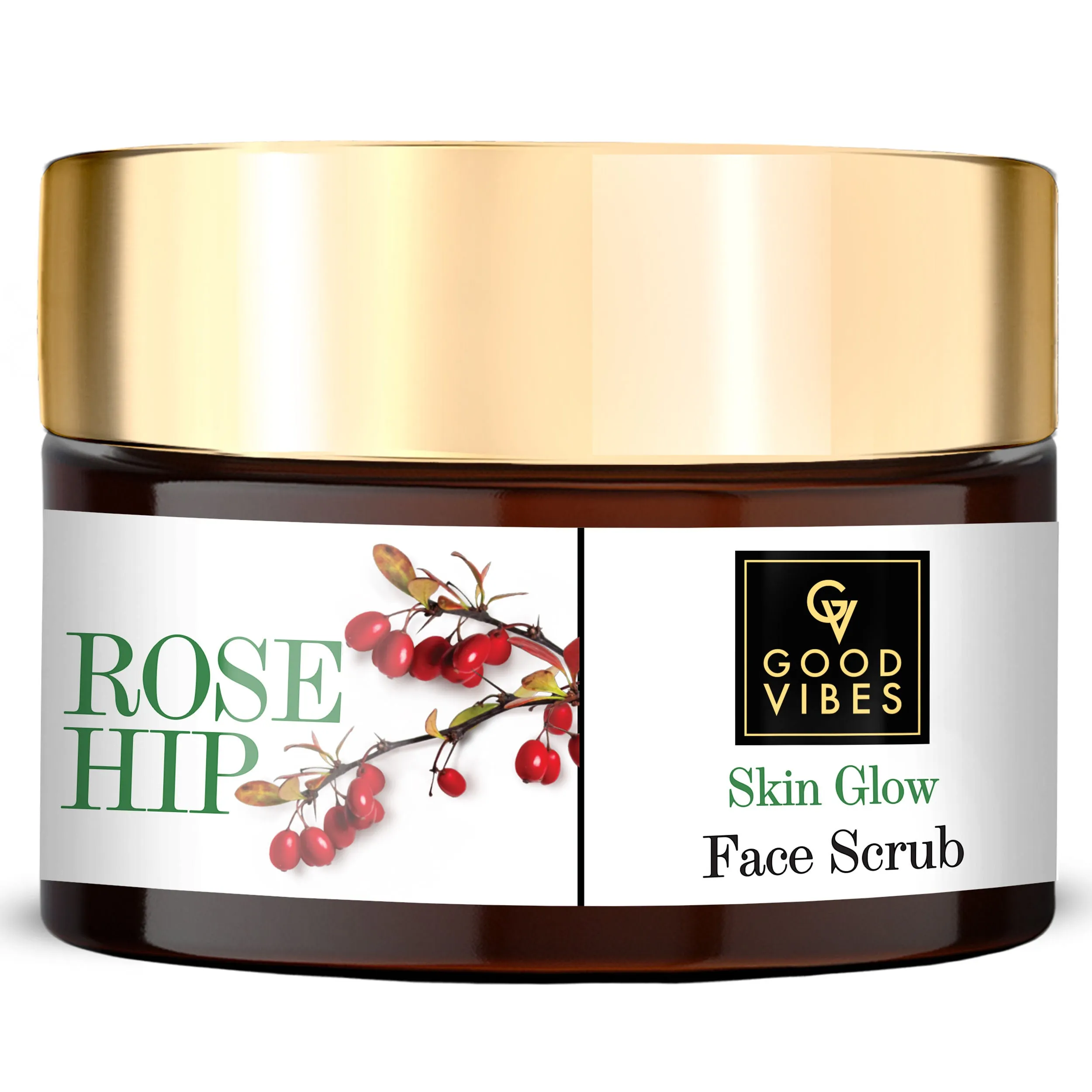 Rosehip Skin Glow Face Scrub With Almond Oil