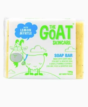 The Goat Skincare  Soap Bar With Lemon Myrtle